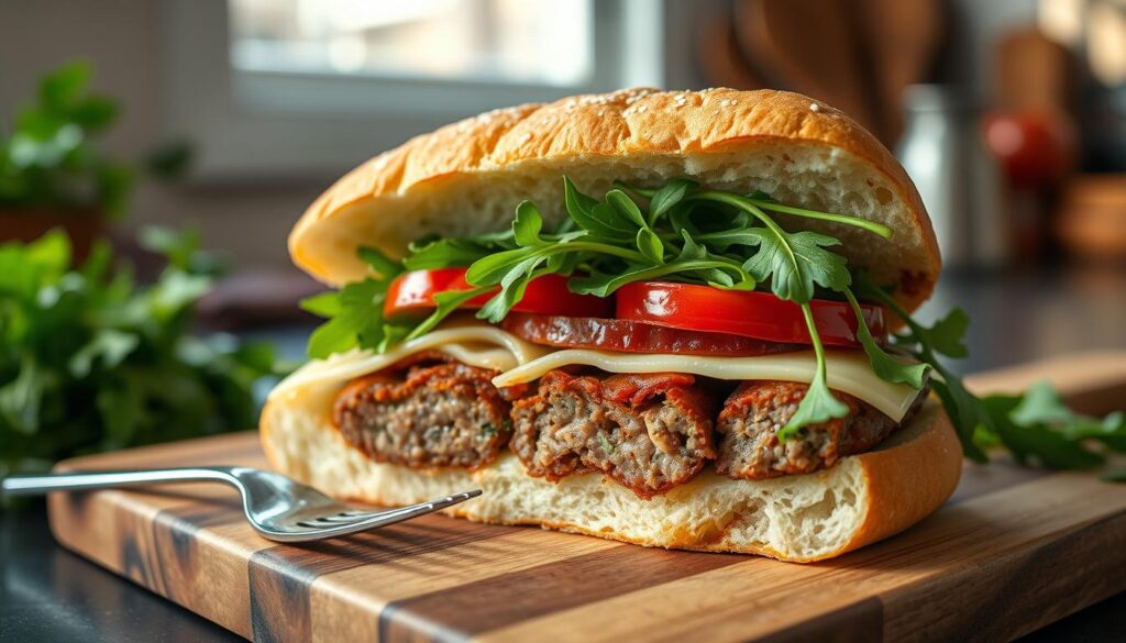 homemade Italian Job Sandwich homemade Italian Job Sandwich