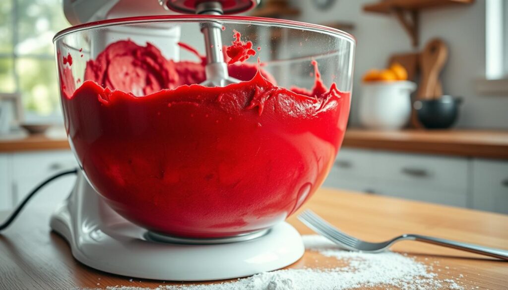 making red velvet cake making red velvet cake