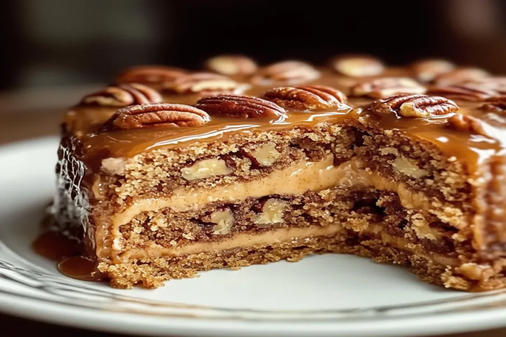 Caramel Pecan Cake