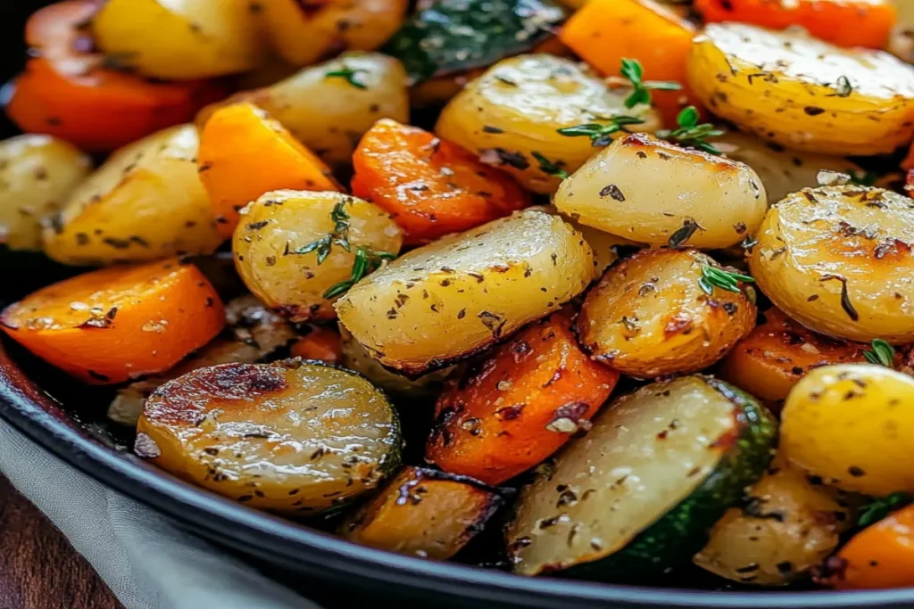 Garlic Herb Roasted Vegetables