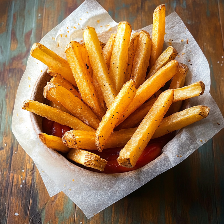 Papas Fritas a la Francesa
