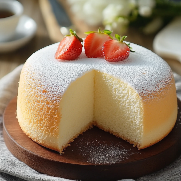 Pastel de Algodón Japonés
