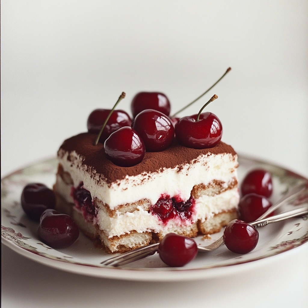 Cherry Amaretto Tiramisu