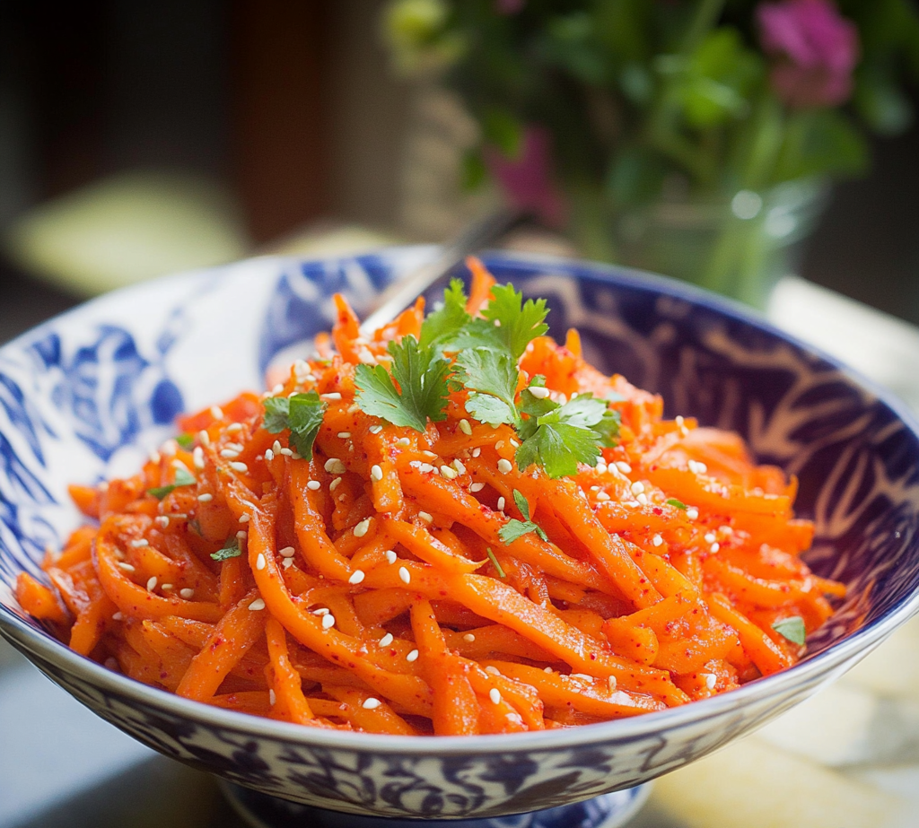 Spicy Korean Carrots
