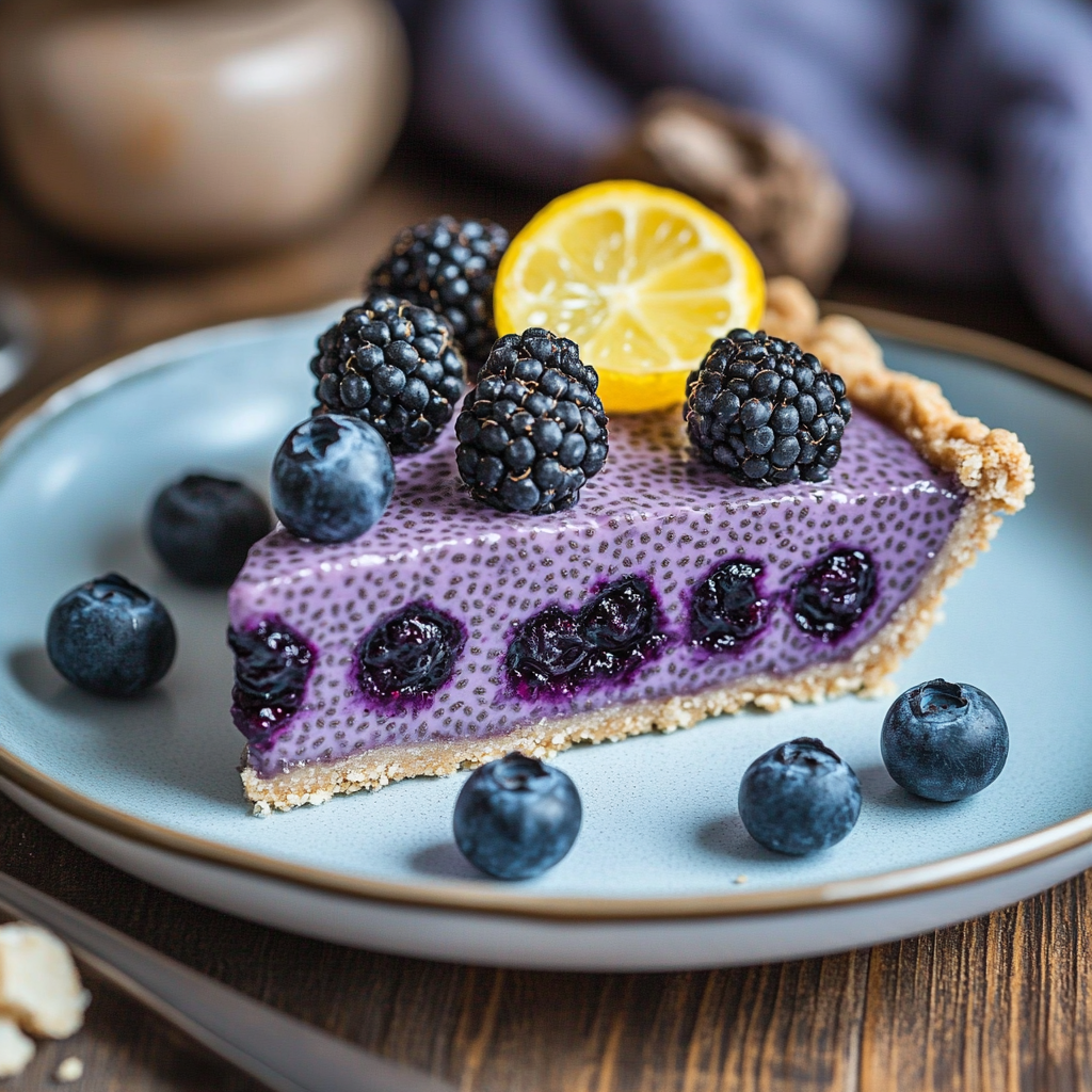 No-Bake Blueberry Chia