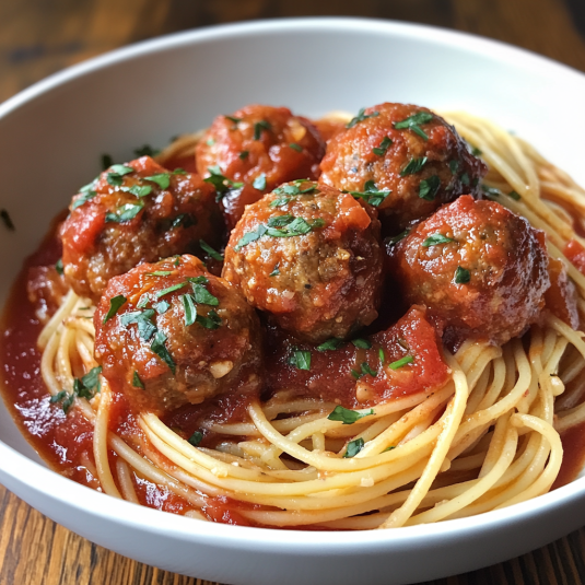 Albóndigas en salsa de tomate