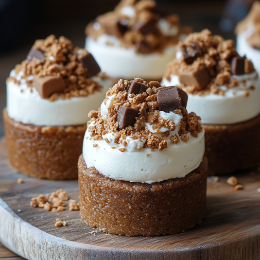 Cheesecakes Mini Biscoff