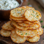 Chips Crujientes de Queso Cottage