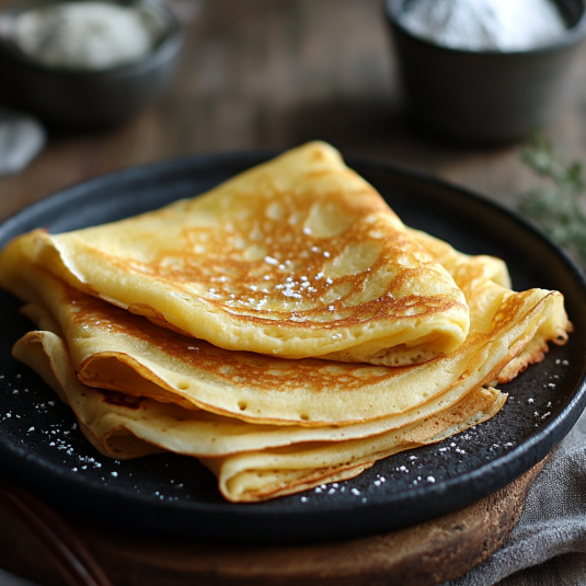 Crepes de Masa Madre (Sourdough Crepes)