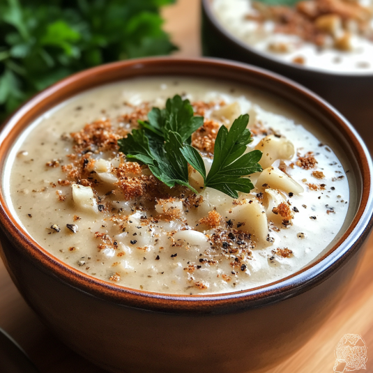 Deliciosa Sopa Campestre de Ajo