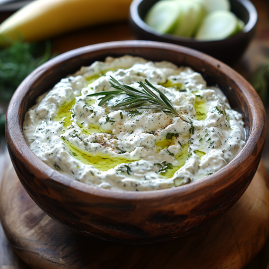 Delicioso Tzatziki Casero