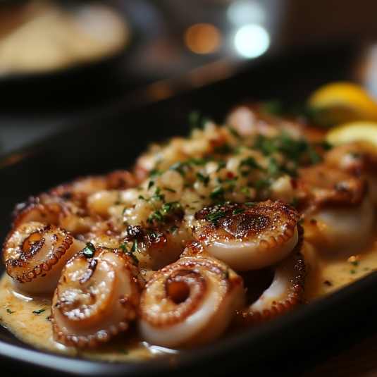 PULPO AL AJILLO