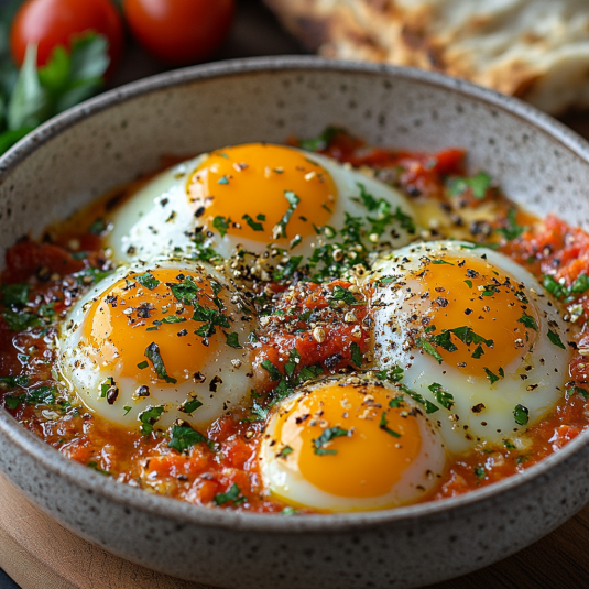 Receta de Huevos a la Turca
