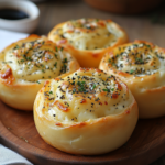 Sabrosos Rollos con Queso