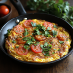 Tortilla española en sartén
