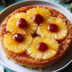 JUGOSO PASTEL DE PIÑA