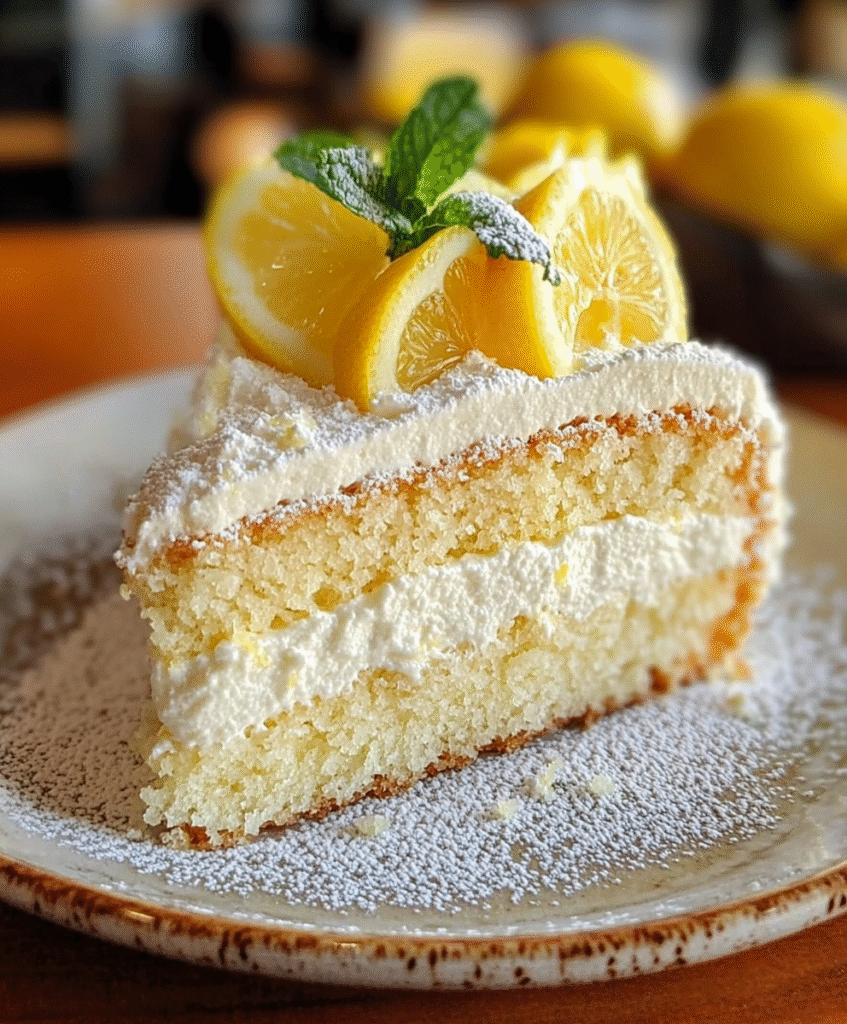 Pastel Cremoso Limón