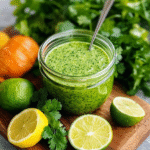 Aderezo de Cilantro y Limón para tus Ensaladas