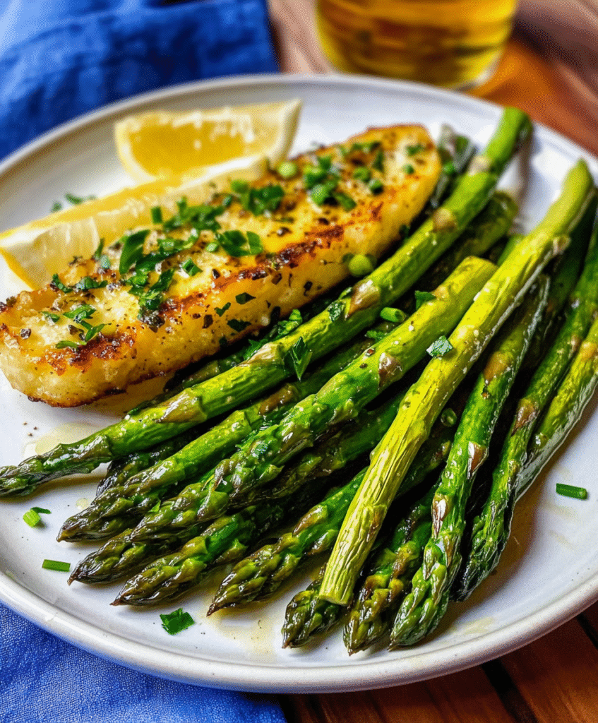 Asparagus Mantequilla Ajo