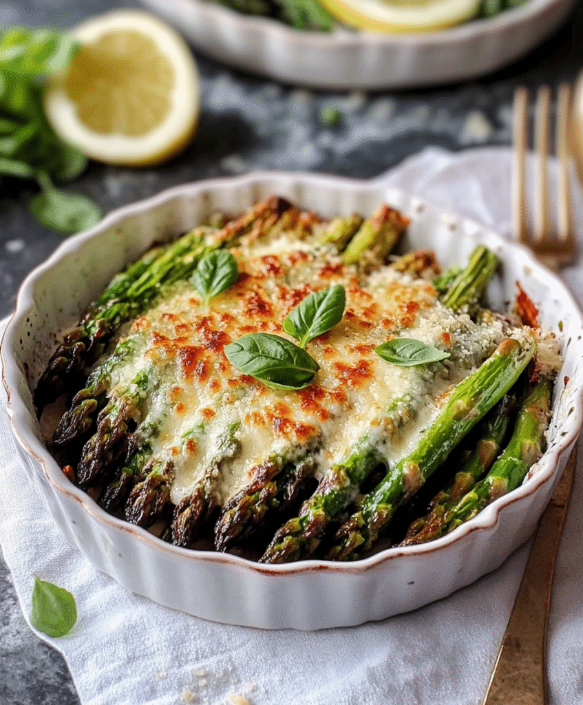 Asparagus with Parmesan