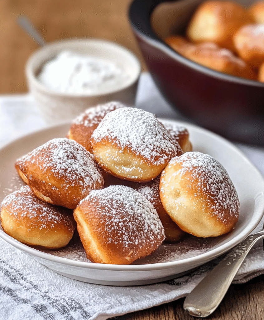 Beignets Vainilla Fritos