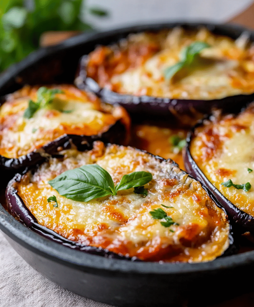 Berenjenas al Horno con Queso