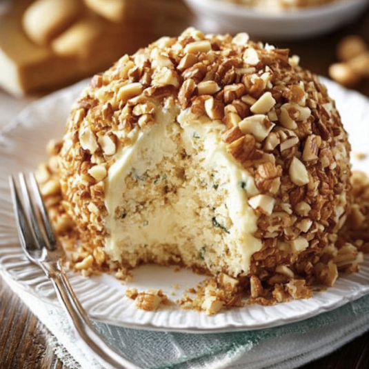 Bola Queso Tarta Nuez