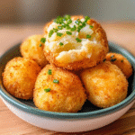 Bolas de Queso de Puré de Patatas