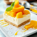 CHEESECAKE DE COCO Y MANGO
