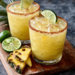 Cóctel Margarita Slushie de Piña Picante
