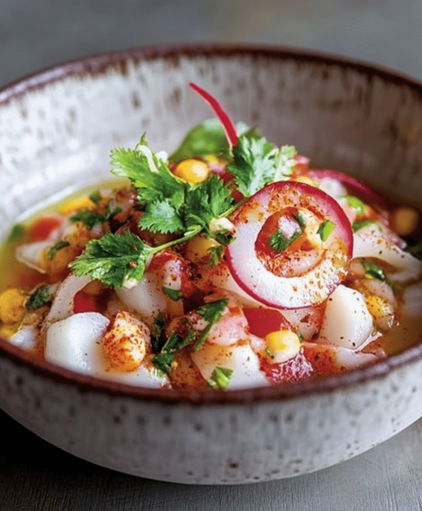 Ceviche Peruano-Mediterráneo