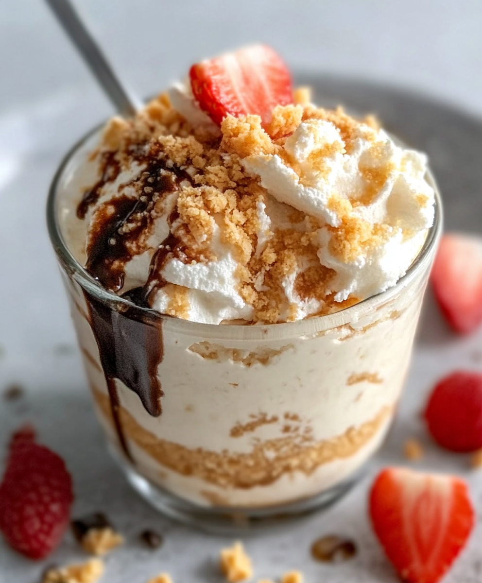 Cheesecake Fluff Proteína