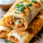 Chimichangas al Horno Crujientes