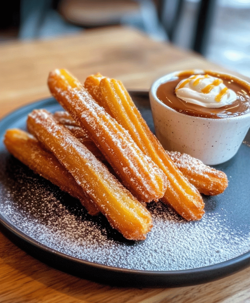 Churros con Salsas Gourmet