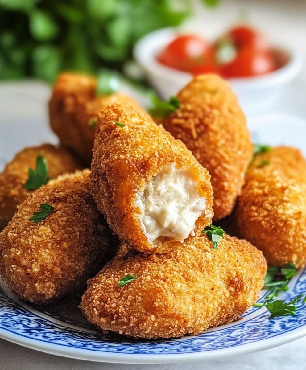 Coxinha de frango com catupiry