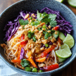 Deliciosa Ensalada Thai de Fideos