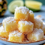 Deliciosos Bocaditos Crujientes de Coco y Piña