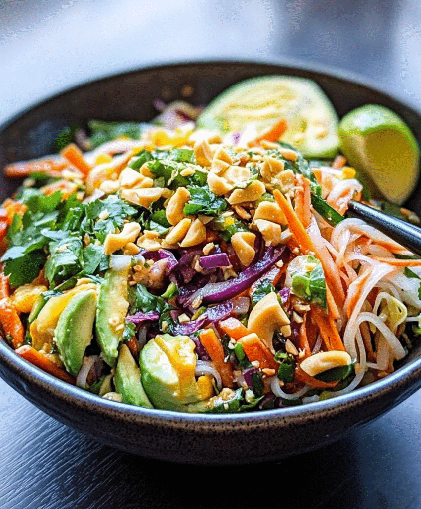 Ensalada Thai de Fideos