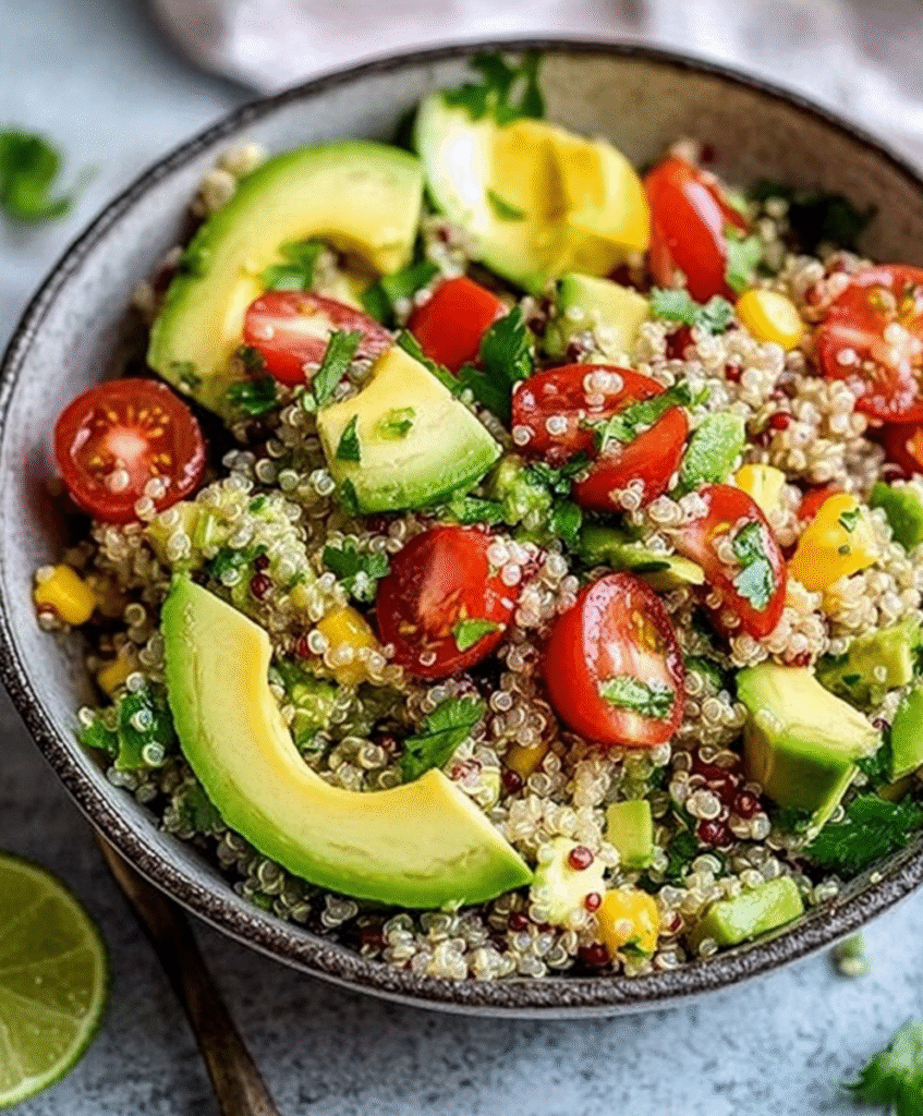 Ensalada de Quinoa y Palta Refrescante