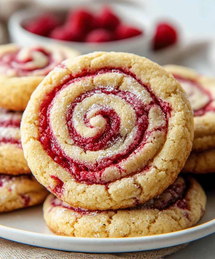 Galletas Remolino Frambuesa