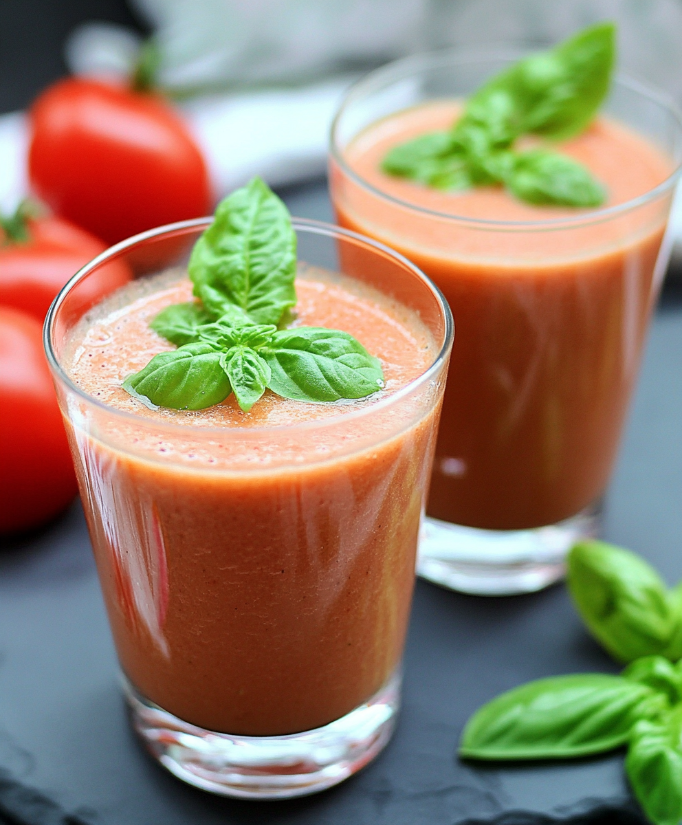 Gazpacho Smoothie / Gazpacho con Texturas
