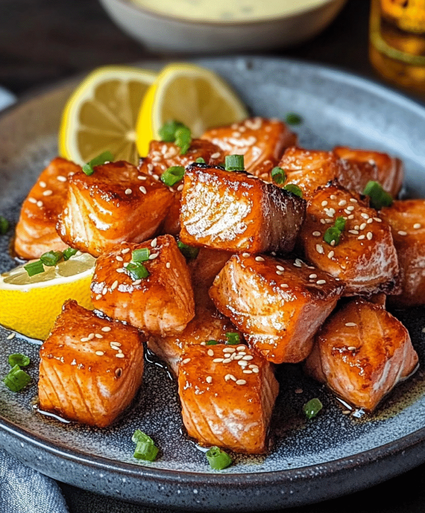 Golden Salmon Bites