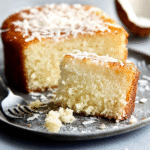 PASTEL CON YUCA Y COCO EN LICUADORA.