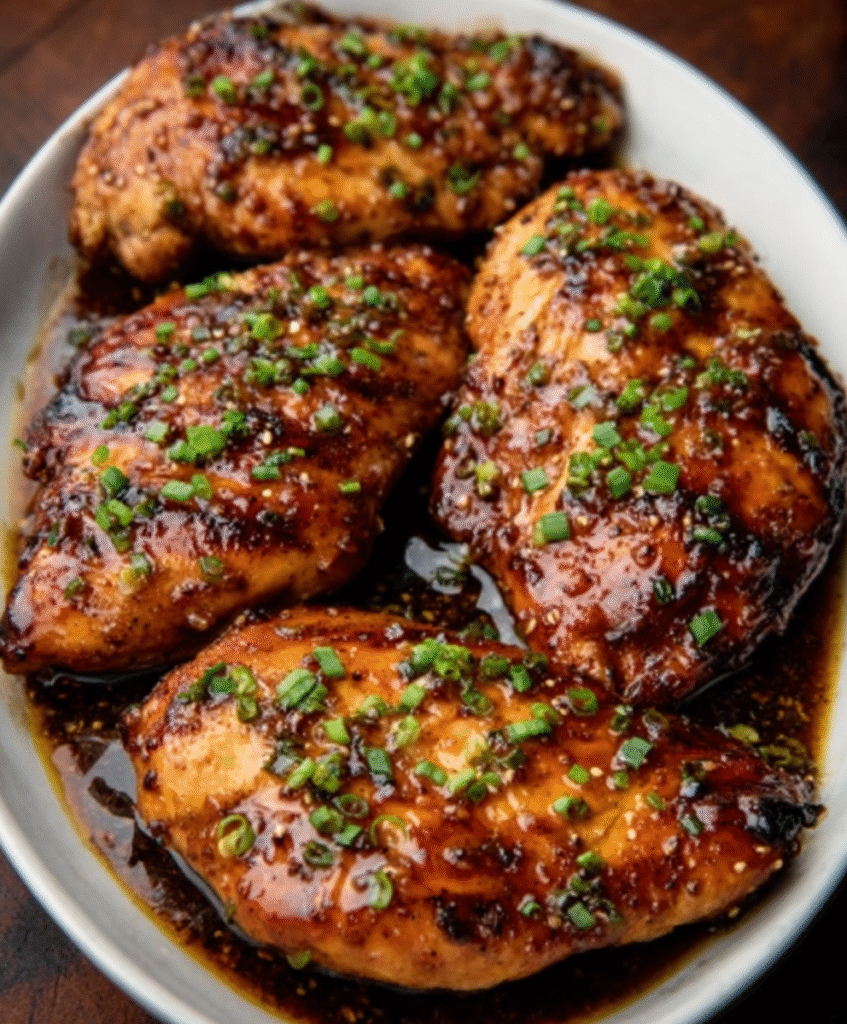 Pollo a la Parrilla con Glaseado de Sriracha y Miel