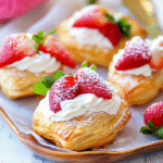 Rellenos de Fresas Crema