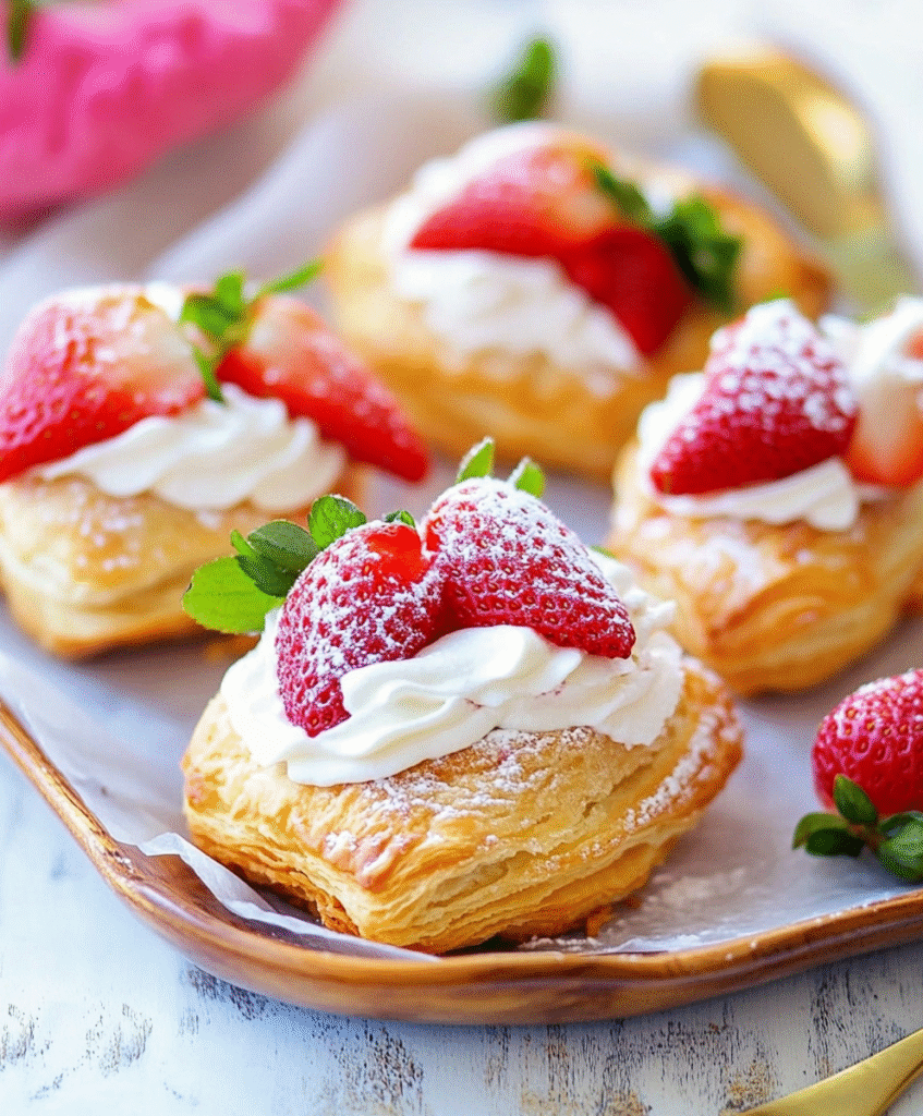 Rellenos de Fresas Crema