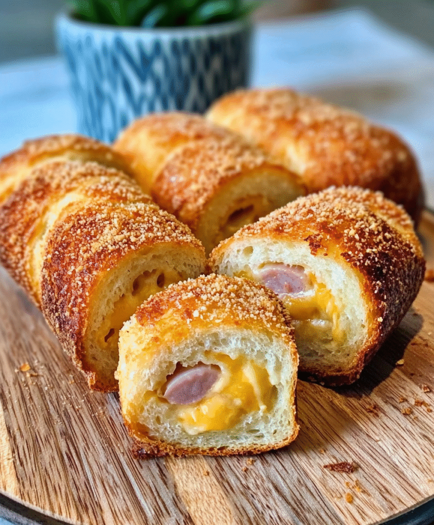 Rosca de Jamón y Queso