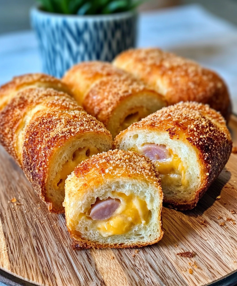 Rosca de Jamón y Queso