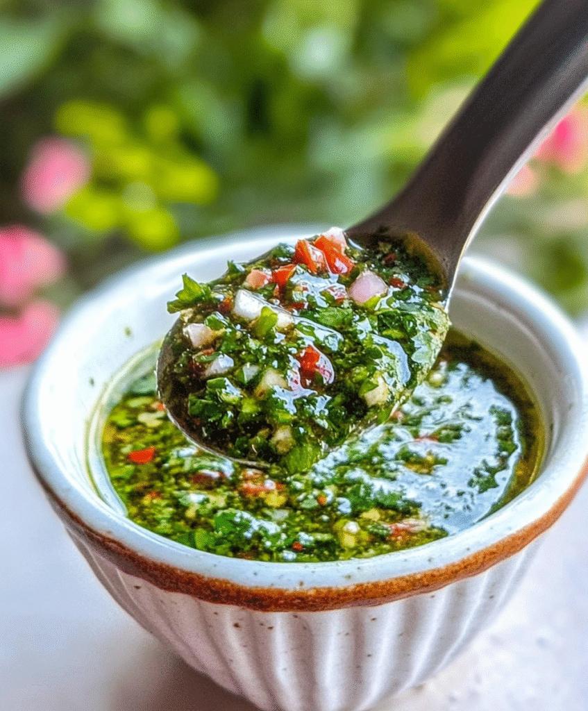 Salsa Chimichurri Casera