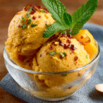 Sorbete de Mango con Chile y Canela